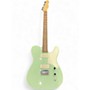 Used Squier Paranormal Baritone Cabronita Telecaster Surf Green Solid Body Electric Guitar Surf Green