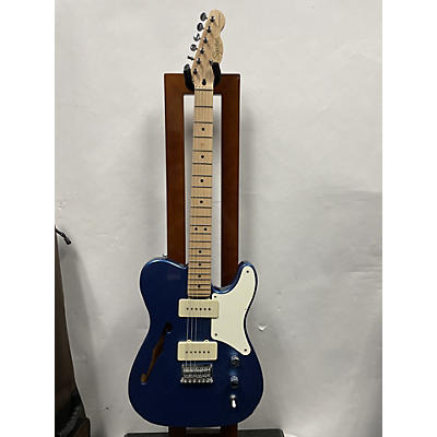 Squier Used Squier Paranormal Cabronita Telecaster Lake Placid Blue Hollow Body Electric Guitar