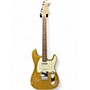 Used Squier Paranormal Custom Nashville Stratocaster Metallic Gold Solid Body Electric Guitar Metallic Gold