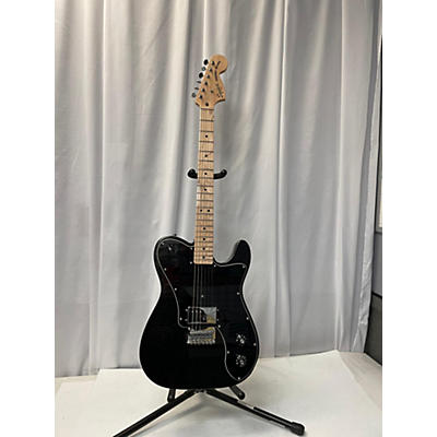 Squier Used Squier Paranormal Esquire Deluxe Black Solid Body Electric Guitar