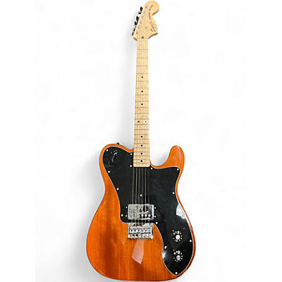 Used Squier Paranormal Esquire Deluxe Mahogany Solid Body Electric Guitar