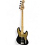 Used Squier Paranormal Jazz Bass 54 Black Electric Bass Guitar Black
