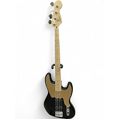 Used Squier Paranormal Jazz Bass 54 Black Electric Bass Guitar