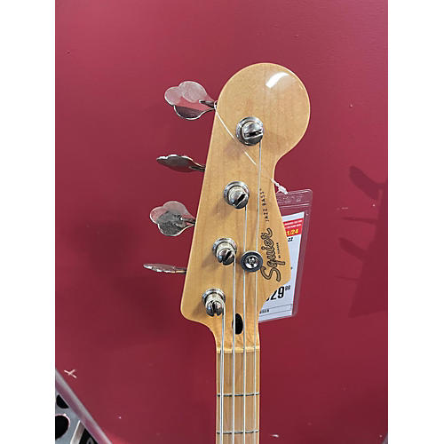 Squier Used Squier Paranormal Jazz Bass 54 Vintage Sunburst Electric Bass Guitar Vintage Sunburst