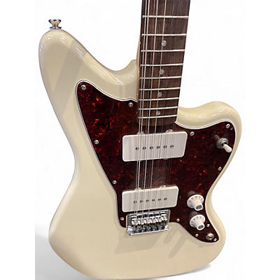 Used Squier Paranormal Jazzmaster XII 12 String Olympic White Solid Body Electric Guitar
