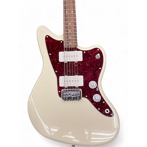 Used Squier Paranormal Jazzmaster XII Olympic White Solid Body Electric Guitar Olympic White