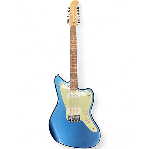 Used Squier Paranormal Jazzmaster XII Pelham Blue Solid Body Electric Guitar Pelham Blue