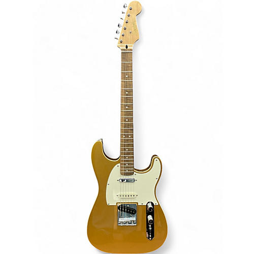 Squier Used Squier Paranormal Nashville Stratocaster Aztec Gold Solid Body Electric Guitar Aztec Gold