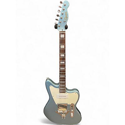 Used Squier Paranormal Offset Telecaster Ice Blue Metallic Solid Body Electric Guitar