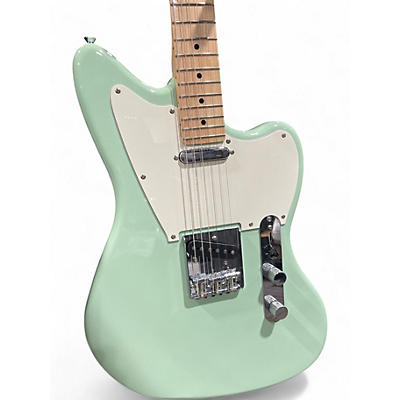 Used Squier Paranormal Offset Telecaster Seafoam Green Solid Body Electric Guitar
