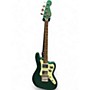 Used Squier Paranormal Rascal Bass HH Sherwood Green Metallic Electric Bass Guitar Sherwood Green Metallic