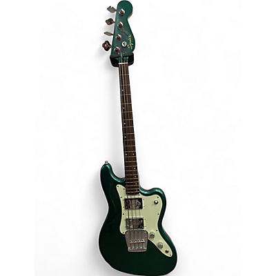 Squier Used Squier Paranormal Rascal HH Sherwood Green Electric Bass Guitar