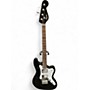Used Squier Paranormal Rascal Metallic Black Electric Bass Guitar Metallic Black
