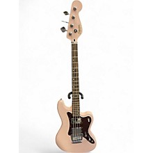 Used Squier Paranormal Rascal Pink Electric Bass Guitar