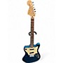 Used Squier Paranormal Series Super-Sonic BLUE SPARKLE Solid Body Electric Guitar BLUE SPARKLE