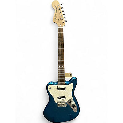 Used Squier Paranormal Series Super-Sonic Sparkle Blue Solid Body Electric Guitar