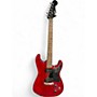 Used Squier Paranormal Stratosonic Crimson Red Solid Body Electric Guitar Crimson Red