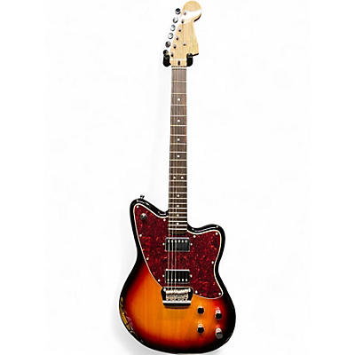 Used Squier Paranormal Toronado 3 Color Sunburst Solid Body Electric Guitar