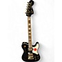 Used Squier Used Squier Paranormal Troublemaker Telecaster Deluxe Black and Gold Solid Body Electric Guitar Black and Gold