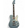 Used Squier Paranormal Troublemaker Telecaster Deluxe Ice Blue Solid Body Electric Guitar Ice Blue