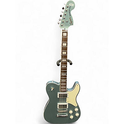 Used Squier Paranormal Troublemaker Telecaster Ice Blue Metallic Solid Body Electric Guitar
