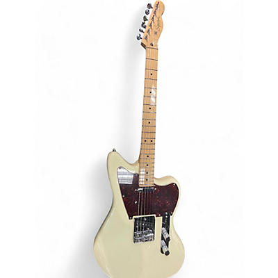 Squier Used Squier Paranormal series offset telecaster Cream Solid Body Electric Guitar