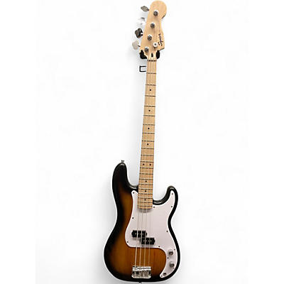 Used Squier Precision Bass 2 Color Sunburst Electric Bass Guitar