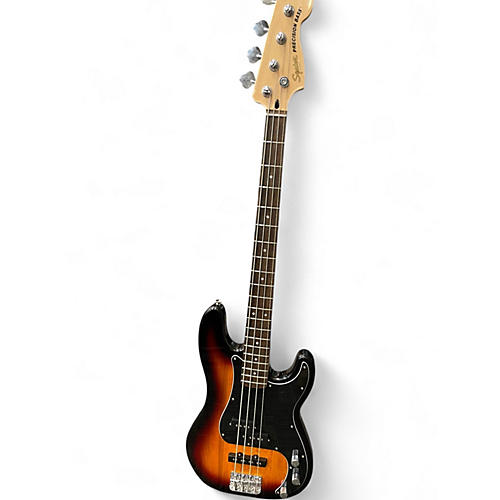 Used Squier Precision Bass 2 Tone Sunburst Electric Bass Guitar 2 Tone Sunburst