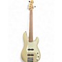 Used Squier Precision Bass 20th Anniversary 5-String Shoreline Gold Electric Bass Guitar Shoreline Gold