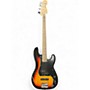 Used Squier Precision Bass 3 Color Sunburst Electric Bass Guitar 3 Color Sunburst