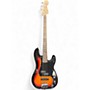 Used Squier Precision Bass 3 Tone Sunburst Electric Bass Guitar 3 Tone Sunburst