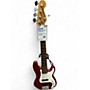 Used Squier Precision Bass 5 string Candy Apple Red Electric Bass Guitar Candy Apple Red