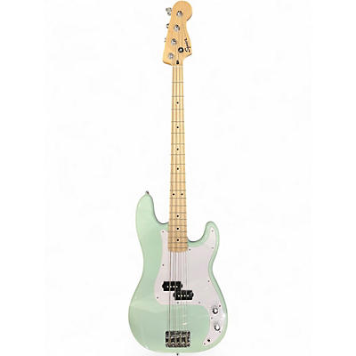 Used Squier Precision Bass BLUE Electric Bass Guitar