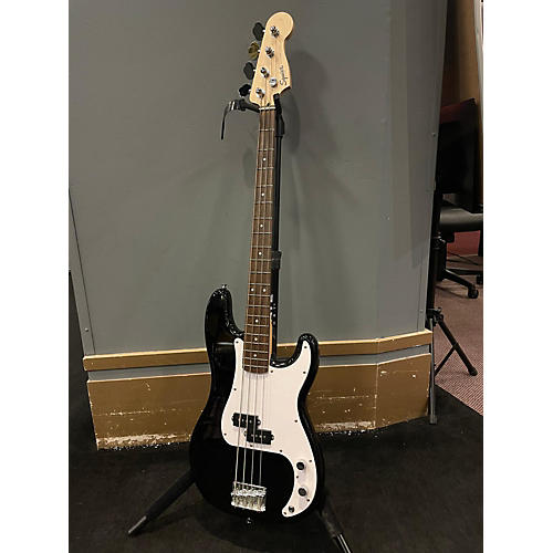 Squier Used Squier Precision Bass Black Electric Bass Guitar Black