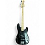 Used Squier Precision Bass Black Electric Bass Guitar Black