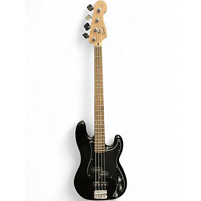 Used Squier Precision Bass Black Electric Bass Guitar