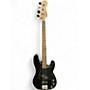 Used Squier Precision Bass Black Electric Bass Guitar Black