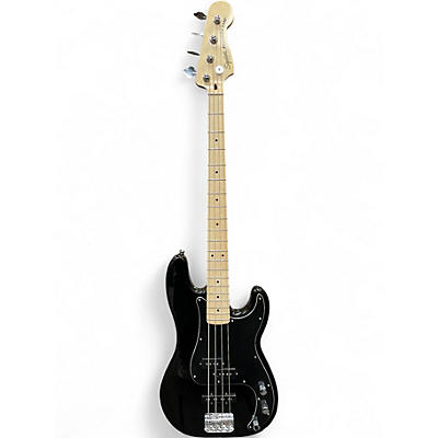 Used Squier Precision Bass Black Electric Bass Guitar