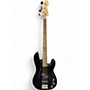 Used Squier Precision Bass Black Electric Bass Guitar Black