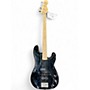Used Squier Precision Bass Black Electric Bass Guitar Black