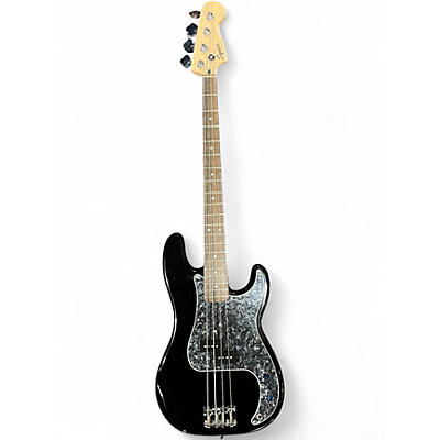 Used Squier Precision Bass Black Electric Bass Guitar
