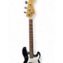 Used Squier Precision Bass Black Electric Bass Guitar Black