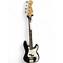 Used Squier Precision Bass Black Electric Bass Guitar Black