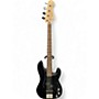 Used Squier Precision Bass Black Electric Bass Guitar Black