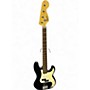 Used Squier Precision Bass Black and White Electric Bass Guitar Black and White