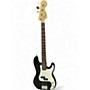 Used Squier Precision Bass Black and White Electric Bass Guitar Black and White