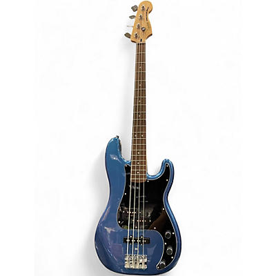 Used Squier Precision Bass Blue Electric Bass Guitar