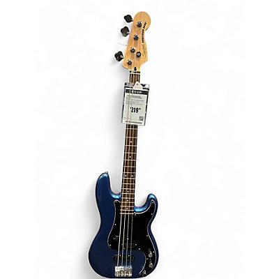 Used Squier Precision Bass Blue Electric Bass Guitar