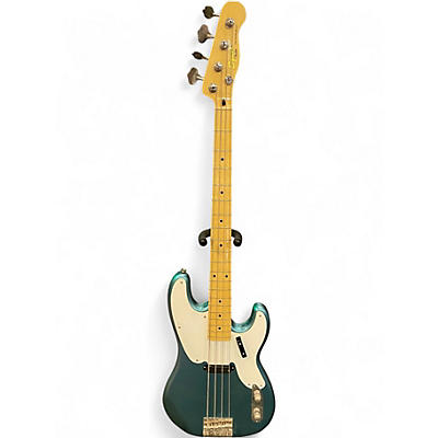 Used Squier Precision Bass Faded Blue Jean Electric Bass Guitar