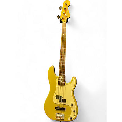 Squier Used Squier Precision Bass Gold Electric Bass Guitar